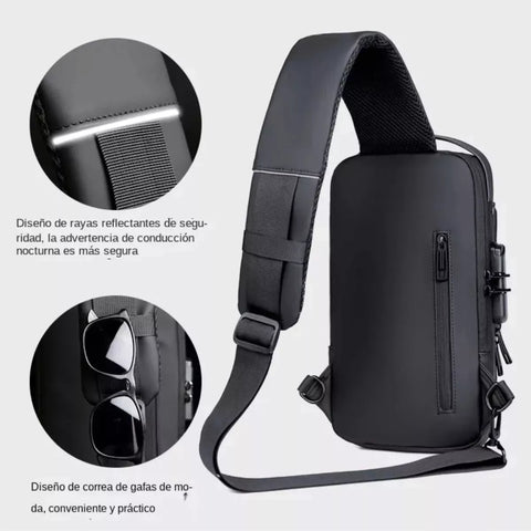 Bolso ULTRA Antirrobo Impermeable USB